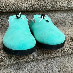 Buscemi | Shoes | Buscemi Mens Suede Turquoise Drawstrings  display picture 3